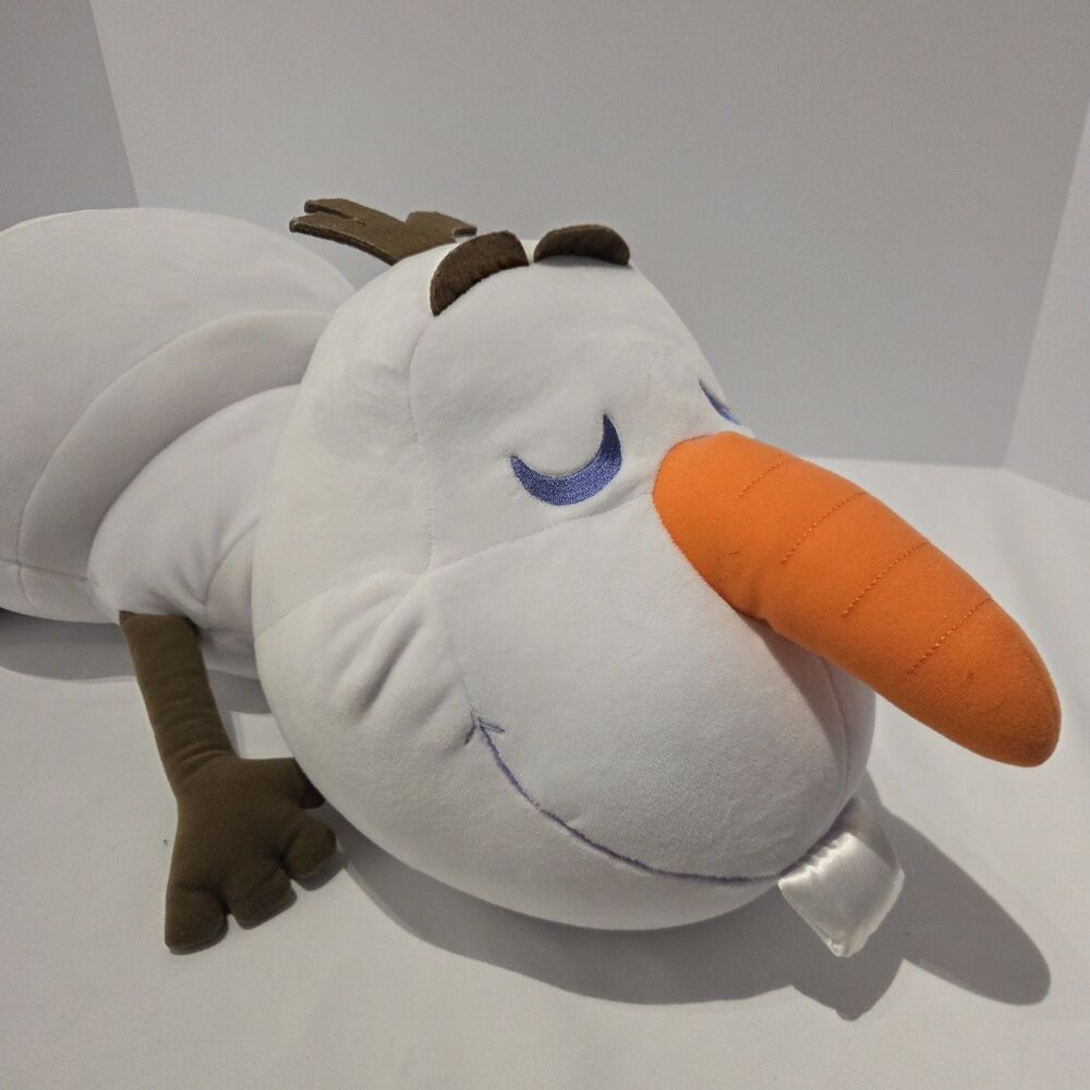 Disney Frozen Olaf Sleeping Cuddleez Large Soft Plush Toy 32"